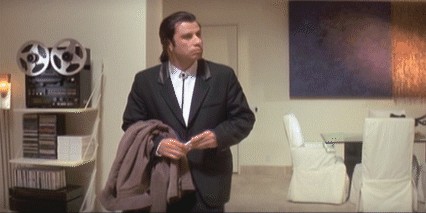 Gif Cuando voy 10 minutos tarde y aún así soy el primero en llegar a la oficina