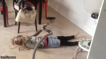 Gif Programando después de comer