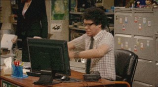 Gif Cuando lo que funcionaba el viernes no funciona el lunes